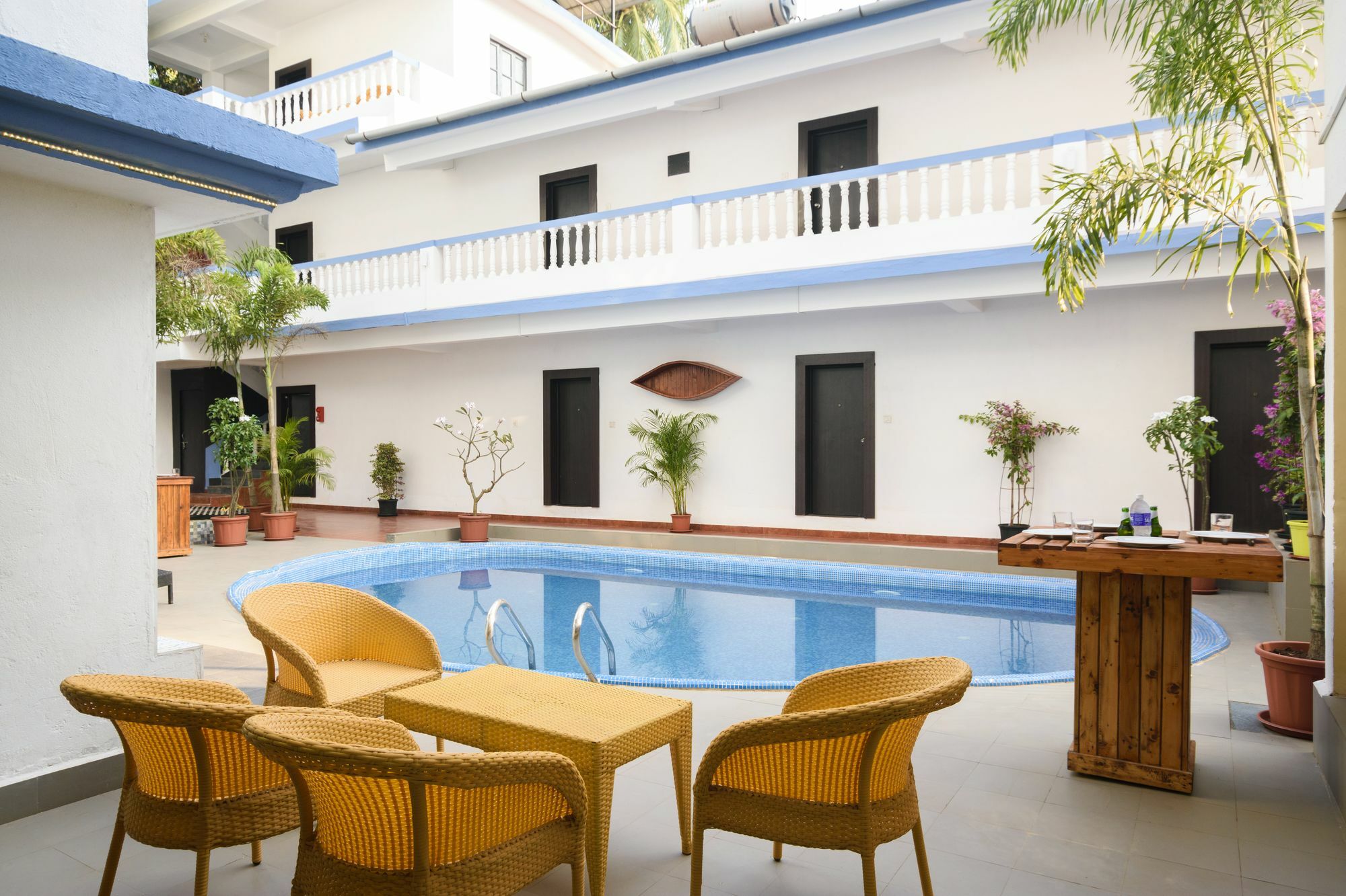 Hotel Mulberry Mint Calangute Goa Esterno foto